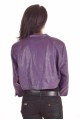 Лилаво кожено яке 44.00