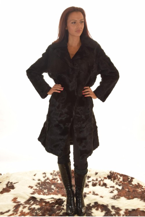Дамско палто от естествен косъм. 160.00