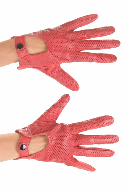 Екстравагантни дамски ръкавици от естествена кожа 20.00