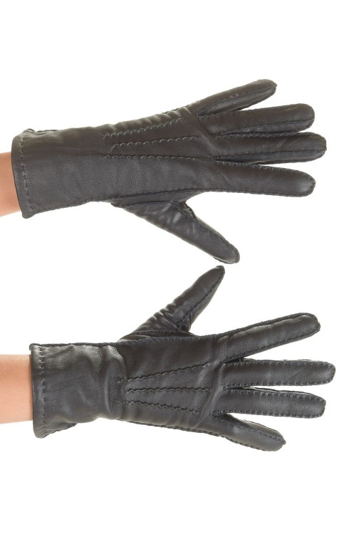 Стилни дамски ръкавици от естествена кожа 15.00