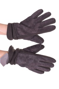 Велурени ръкавици от естествена кожа