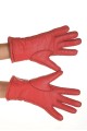 Червени дамски кожени ръкавици 18.00