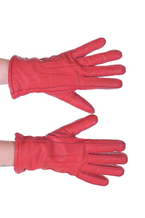 Хубави дамски ръкавици от естествена кожа 20.00