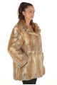 Палто от естествен косъм 129.00
