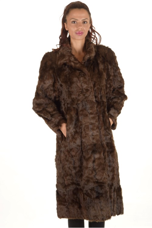 Страхотно дамско палто от естествен косъм 119.00