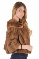 Страхотно дамско палто от естествен косъм 340.00