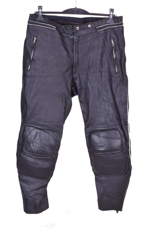 Мъжки моторджийски панталон от естествена кожа 59.00