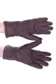 Тъмно кафяви дамски кожени ръкавици 12.00