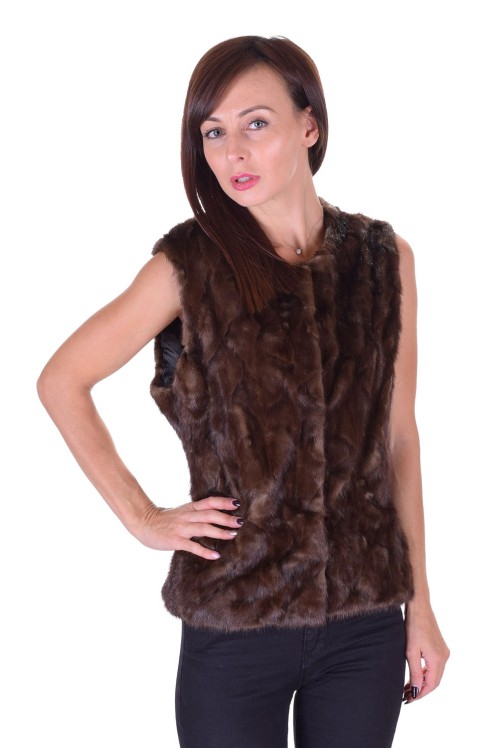 Чудесен дамски елек от норка 129.00