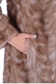 Страхотно дамско палто от естествен косъм 189.00