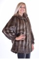 Стройно дамско палто от естествен косъм 115.00