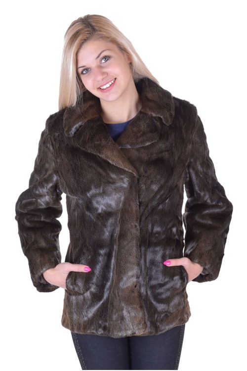 Палто от естествен косъм 319.00