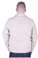 Бяло велурено яке от естествена кожа 49.00