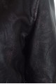 Черно кожено палто от естествена кожа 64.00