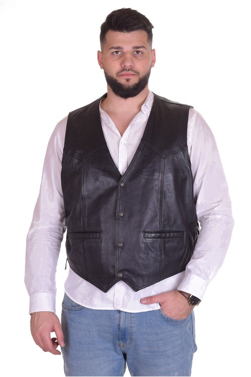 Мъжки кожен елек 49.00