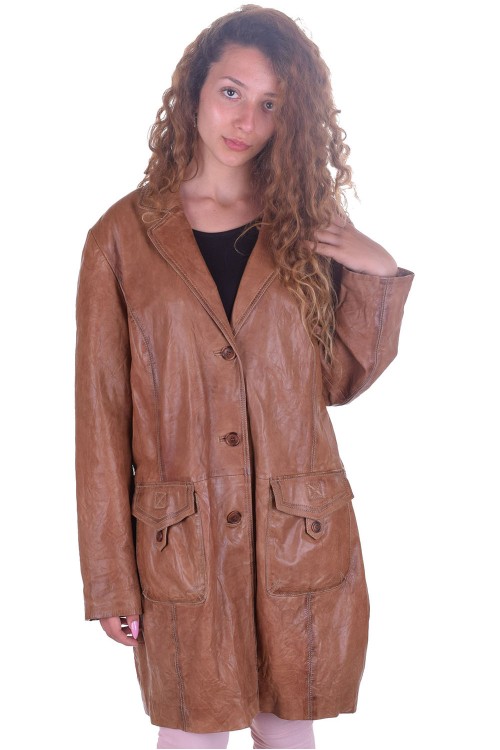 Дамско палто от естествена кожа 49.00
