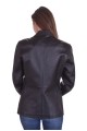 Елегантно черно яке от плътна кожа 64.00