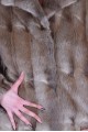 Палто от естествен косъм 119.00