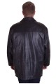 Изтънчено черно яке от естествена кожа 75.00