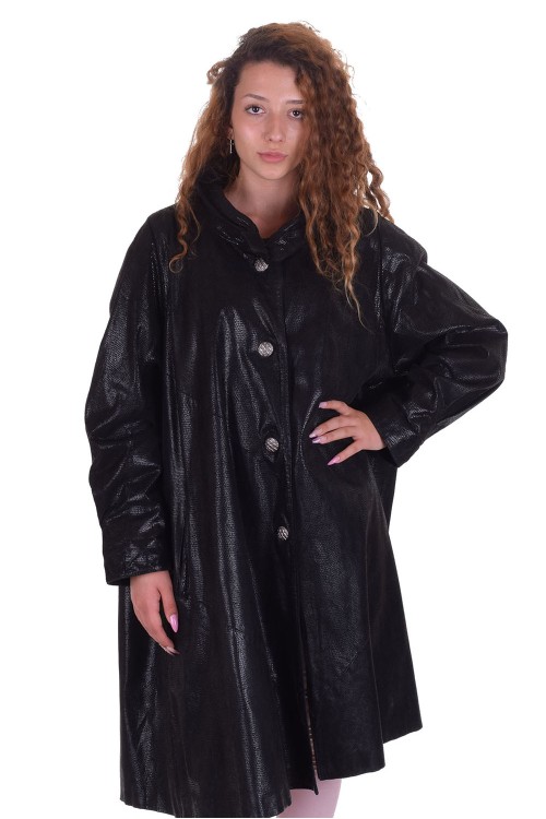 Ултрамодерно дамско палто от естествена кожа 129.00