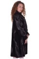 Екстравагантно дамско палто от естествена кожа 75.00