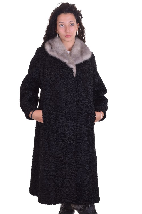 Дамско палто от естествен косъм 169.00