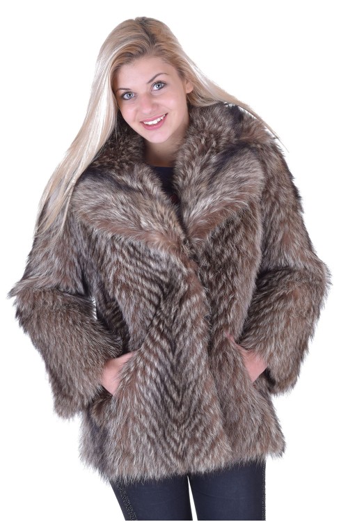 Дамско палто от естествен косъм 139.00