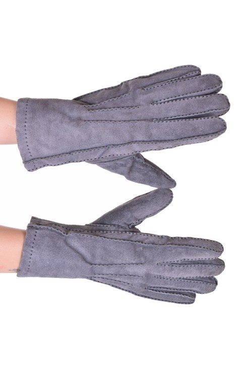 Велурени ръкавици от естествена кожа 12.00