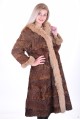 Красиво дамско палто от естествен косъм 199.00