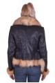 Екстравагантно дамско палто от естествена кожа 159.00