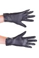 Черни дамски ръкавици от нежна и мека естествена кожа 14.00