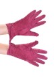 Кокетни дамски ръкавици от велурена кожа 16.00