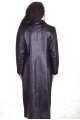 Черен дамски шлифер от естествена кожа 79.00