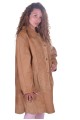 Бежово палто от естествена кожа 79.00