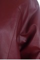 Модно червено яке от естествена кожа 89.00