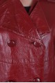 Червено яке от естествена кожа 49.00