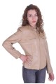 Модерно дамско яке от естествена кожа 25.00
