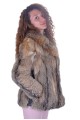 Модно дамско палто от естествен косъм 119.00