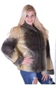 Превъзходно дамско палто от естествен косъм 130.00
