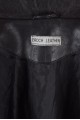 Черно дълго яке от естествена кожа 39.00