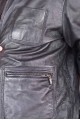 Черно яке от естествена кожа 49.00
