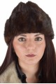 Кокетна дамска шапка от естествен косъм 29.00