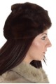 Чудесна дамска шапка от естествен косъм 29.00