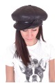 Модерна дамска шапка от естествена кожа 15.00