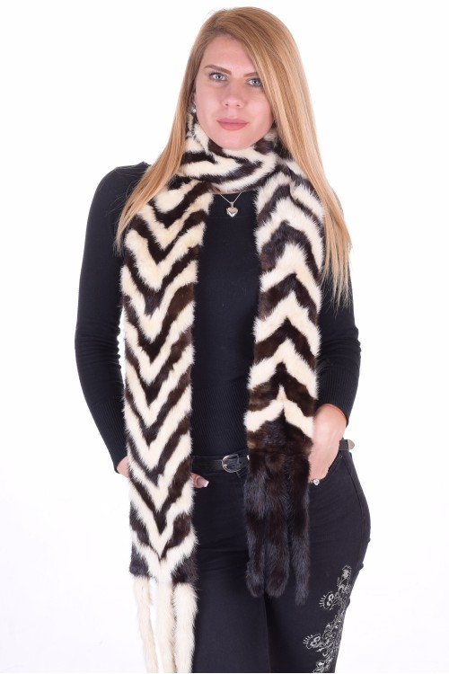 Шал от норка 39.00