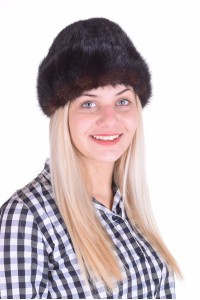 Дамска шапка от естествен косъм