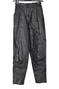 Брандов дамски панталон от естествена кожа