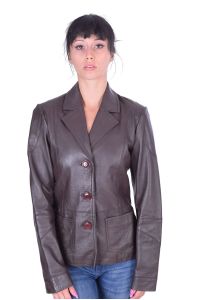 Яке от естествена кожа