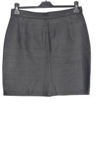 Стилна пола от естествена кожа