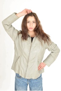 Великолепно яке от естествена кожа